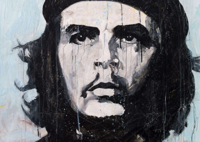 Peinture de Che Guevara par Didier Chastan
