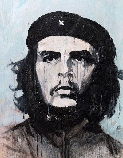 Peinture de Che Guevara par Didier Chastan
