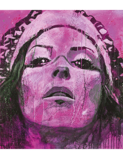 Digital Art, portrait d'indienne