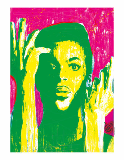 Art digital de l'artiste Didier Chastan représentant Prince