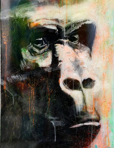 portrait de gorille